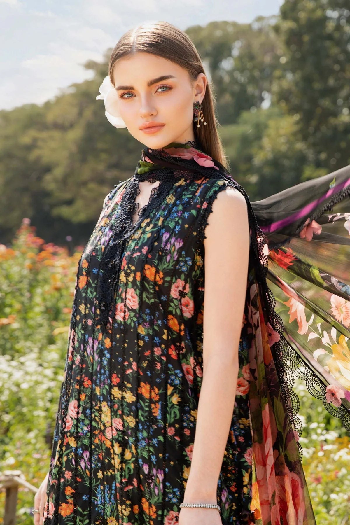 MARIA.B-3PC LAWN PRINTED SUIT-NEL-766