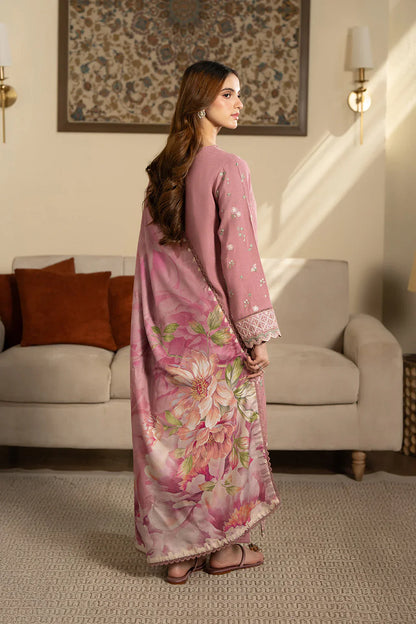 BATIK-3PC DHANAK EMBROIDERED SUIT NEL-4383