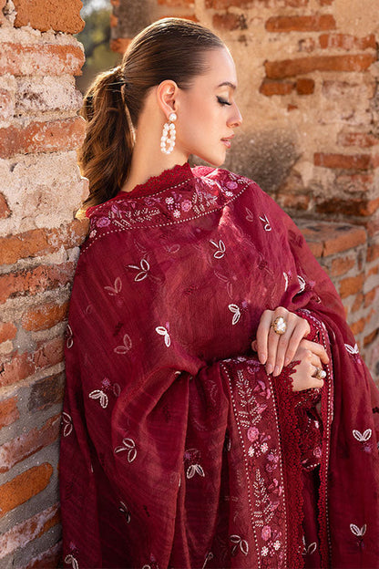 GARNET-3PC LAWN EMBROIDERED SUIT-NEL-790