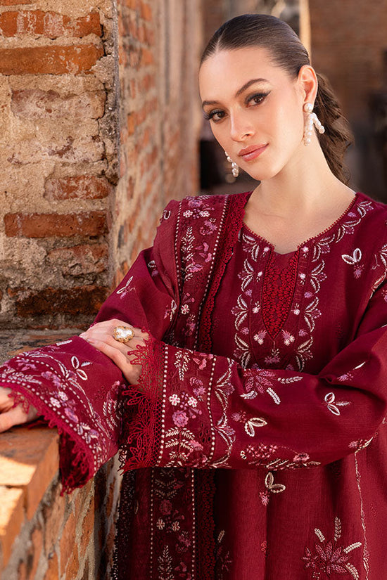 GARNET-3PC LAWN EMBROIDERED SUIT-NEL-790