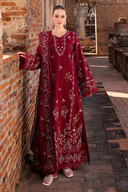GARNET-3PC LAWN EMBROIDERED SUIT-NEL-790