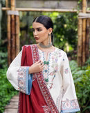 MUSHQ-3PC DHANAK EMBROIDERED SUIT NEL-440