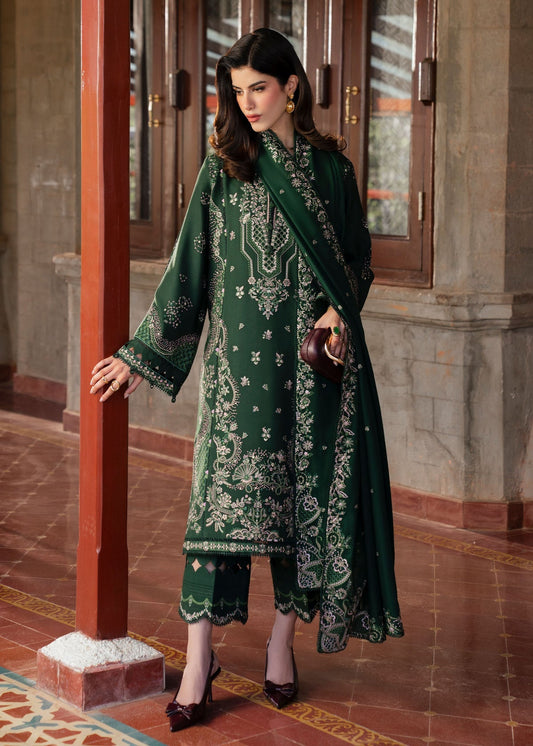 SAPPHIRE-3PC KARANDI EMBROIDERED SUIT NEL-333