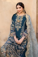 BATIK-3PC DHANAK EMBROIDERED SUIT NEL-8000