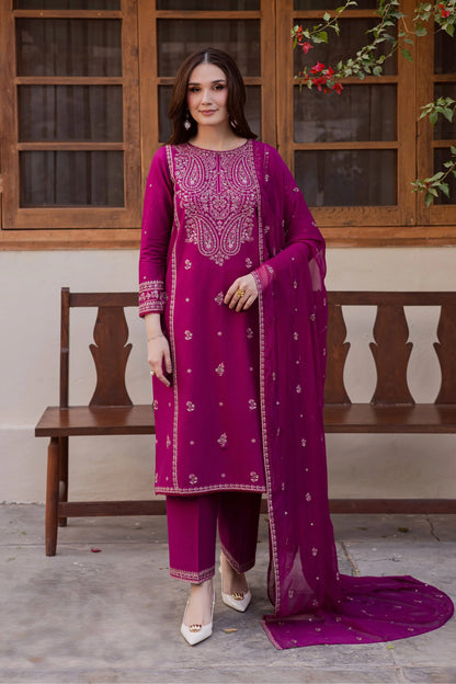 BATIK-3PC LAWN EMBROIDERED SUIT-NEL-000