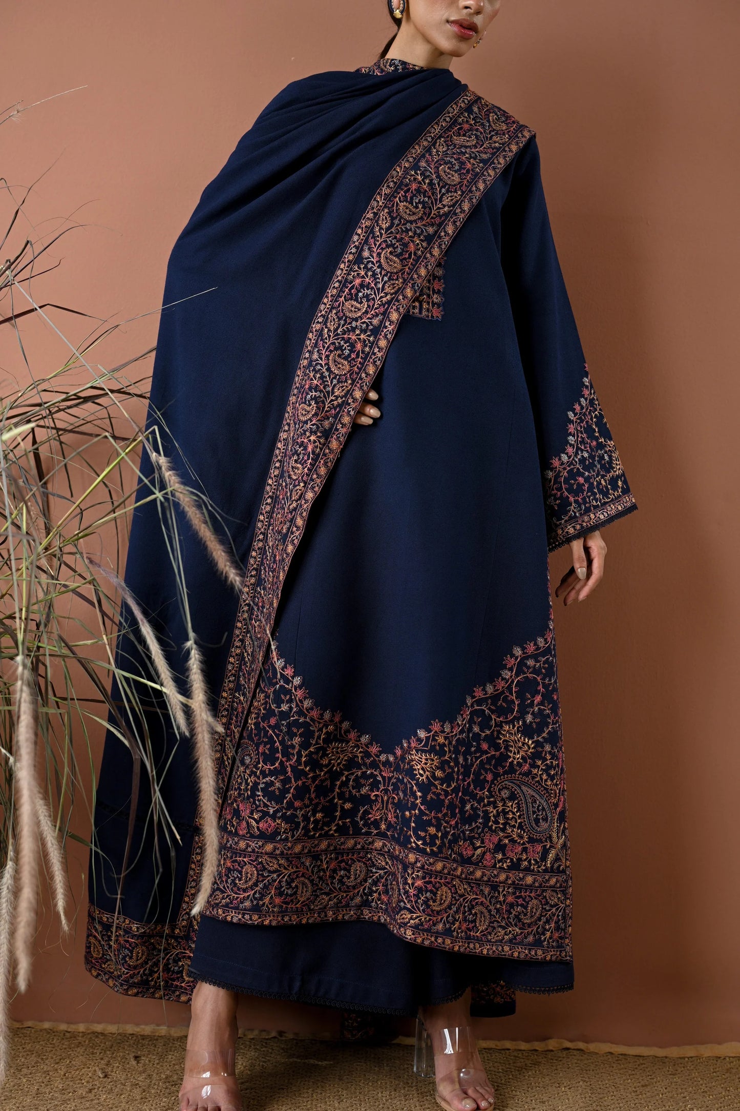 BATIK-3PC LAWN EMBROIDERED SHIRT WITH LAWN EMBROIDERED DUPATTA AND TROUSER-NEL 705