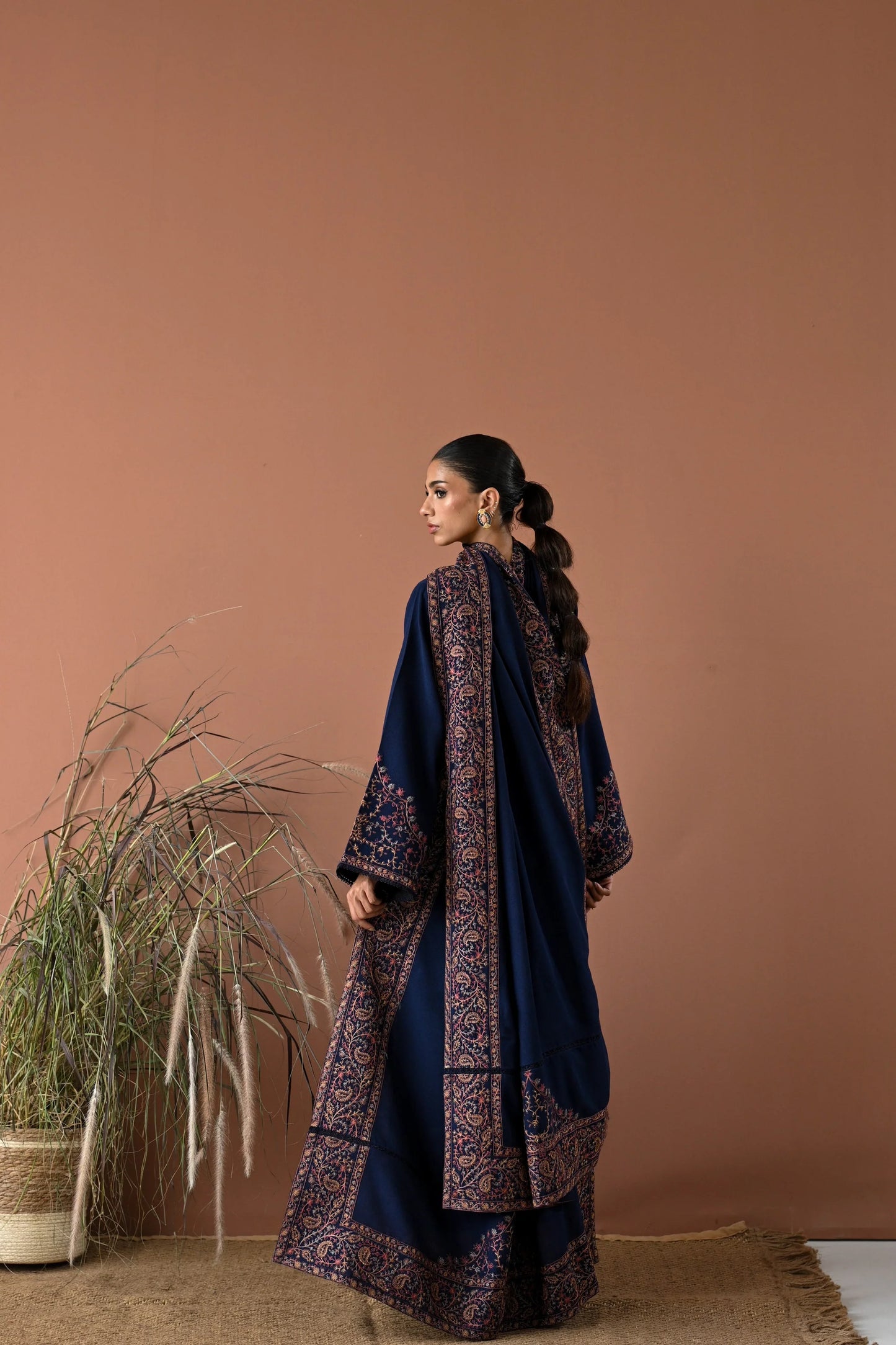 BATIK-3PC LAWN EMBROIDERED SHIRT WITH LAWN EMBROIDERED DUPATTA AND TROUSER-NEL 705