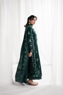 GARNET-3PC DHANAK EMBROIDERED SUIT NEL-230