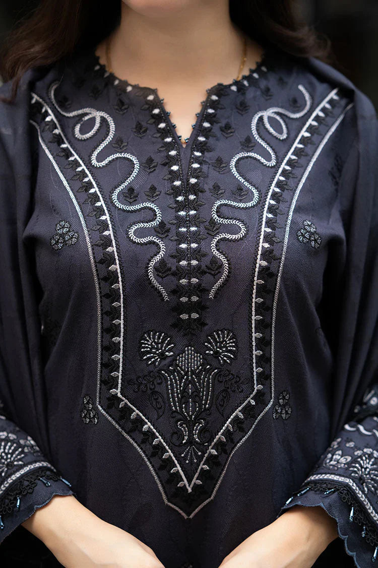 LIBASS-3PC DHANAK EMBROIDERED SUIT NEH-4224
