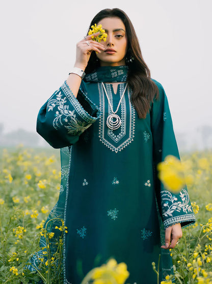IZEL-3PC LAWN EMBROIDERED SUIT -4014