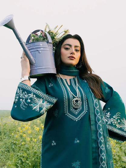 IZEL-3PC LAWN EMBROIDERED SUIT -4014