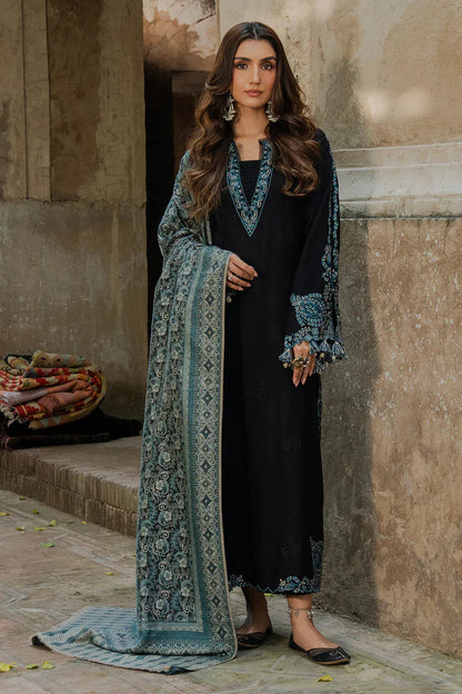 IZEL - 3PC LAWN EMBROIDERED SUIT-NEL-4011