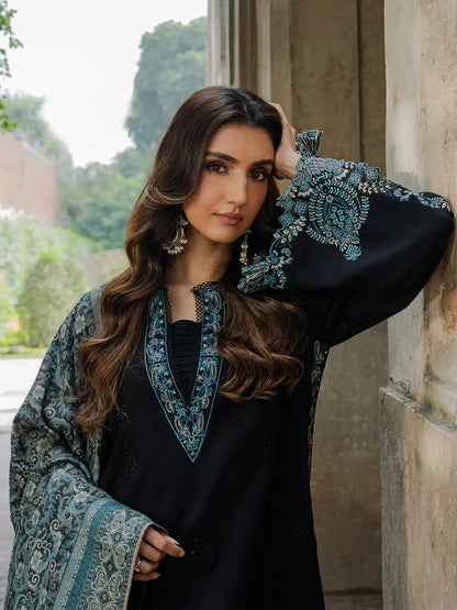 IZEL - 3PC LAWN EMBROIDERED SUIT-NEL-4011