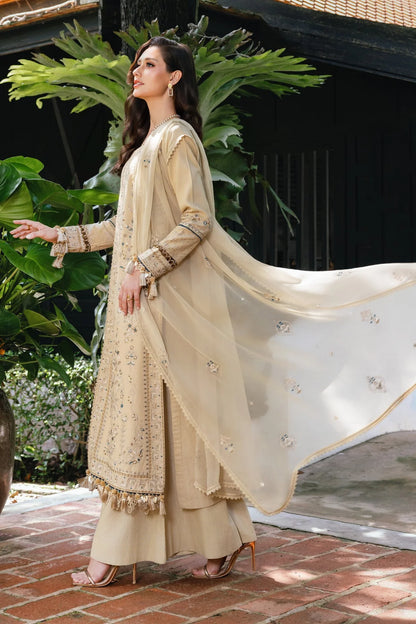 ETHNIC-3PC LAWN EMBROIDERED SUIT-4038