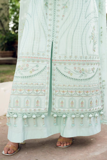 JAZMIN-3PC LAWN EMBROIDERED SUIT-NEL-4019