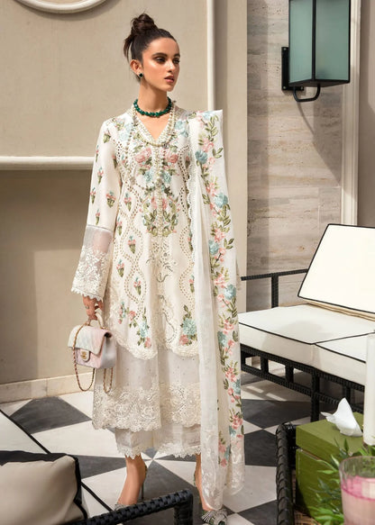 CRIMSON-3PC LAWN EMBROIDERED SUIT-NEL-4001