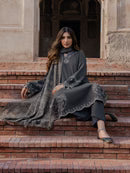 IZEL-3PC DHANAK EMBROIDERED SUIT NEL-5911