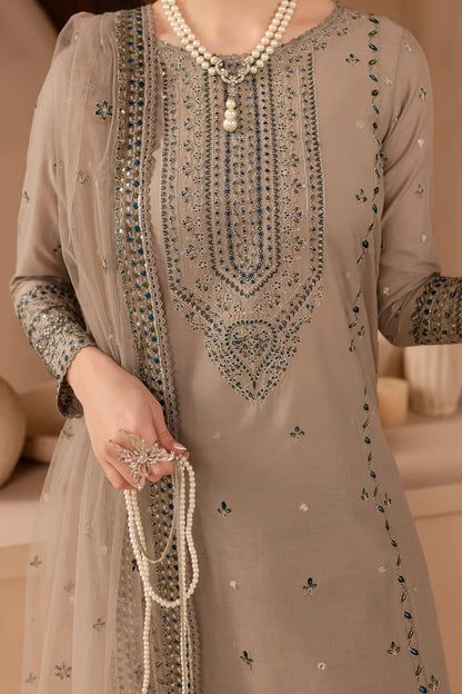 BATIK-3PC LAWN SEQUIN EMBROIDERED SUIT-NEL-456