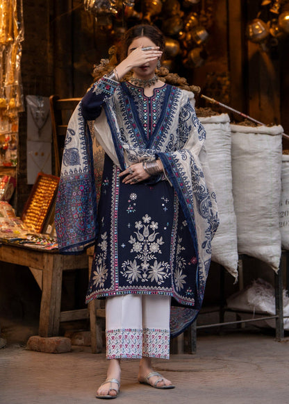 BATIK-3PC LAWN EMBROIDERED SUIT-NEL-793