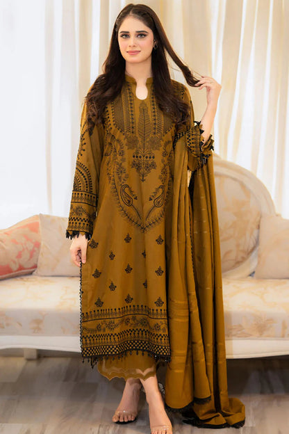 LIBASS-3PC LAWN EMBROIDERED SUIT-NEL-794