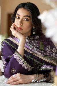 JAZMIN-3PC LAWN EMBROIDERED SUIT-LEH-4006